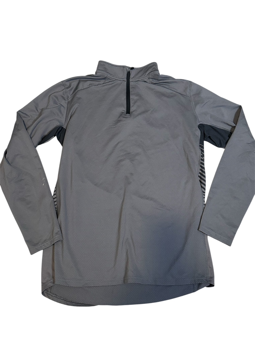 Under Armour Coldgear Reactor 1/4 Zip Fitted Jacket Sz XL gray black